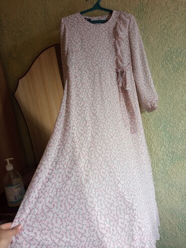 платье вышиванка на выпускной: Повседневное платье, Лето, 2XL (EU 44)