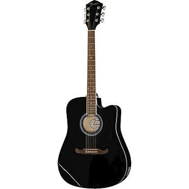 Akustik gitaralar: №: 566 Məhsulun adı: Akustik gitara Fender FA-125CE Black Brend — 1