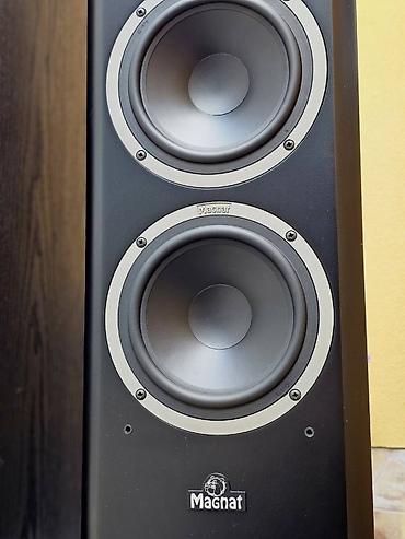 Zvučnici i stereo sistemi: Magnat Vector 77 – par podnih hi‑fi zvučnika - Konstrukcija: 3‑way — 5