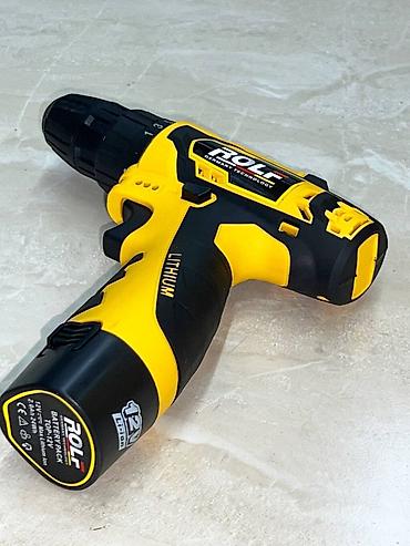 Инструменты: Аккумуляторная дрель-шуруповёрт ROLF (Cordless Drill) Комплектация: - — 3