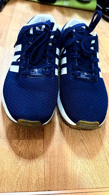 Кроссовки и спортивная обувь: Кроссовки, 38, 37, Adidas, Б/у, цвет - Синий, Самовывоз — 5