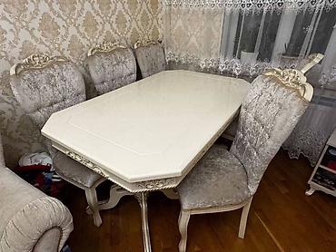 Digər mebel: LaleEndirim edildi❌ Stol ve 6 eded stul 300 azn Stol acilir 🏡Ehmedli — 1