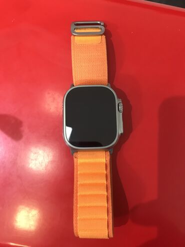 apple watch 7 41: İşlənmiş, Smart saat, Apple, rəng - Narıncı