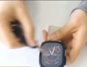 airpods case: Apple Watch Ultra 2 smart saatlar ucun qoruyucu üzlük — 4