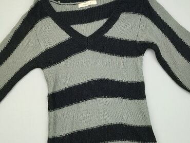 bluzki w serek plus size: Sweter, M, stan - Dobry