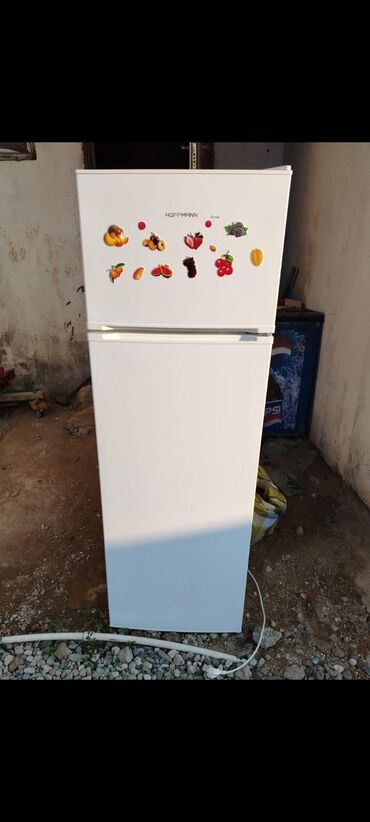 Холодильники: Б/у Холодильник Hoffman, No frost, Двухкамерный, цвет - Белый