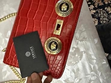 health priority очки цена: Классическая сумка, Versace, Италия, Материал: Натуральная кожа, Жёсткая конструкция, Женские, Новый — 3