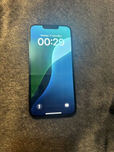 телефон бишкек бу: IPhone 13, Колдонулган, 128 ГБ, Жашыл, Коргоочу айнек, Каптама, 86 %