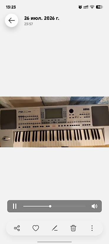 Korg Pa50 sepler. tezeliyinden mendedir. musiqici olmadigim ucun
