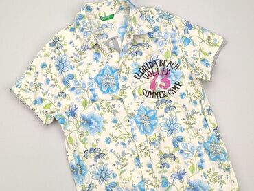 koszula z falbanką zara: Shirt 12 years, condition - Good, pattern - Print, color - Multicolored