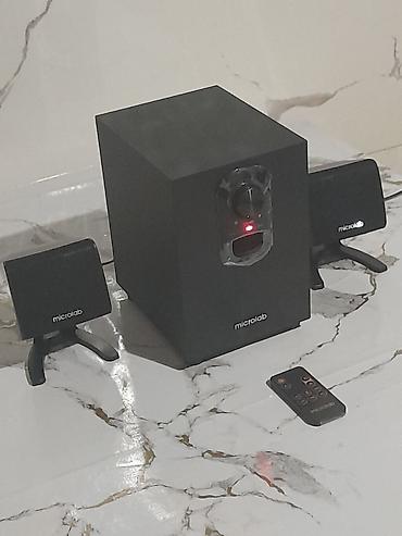 Колонки для ПК и ноутбуков: Microlab Subwoofer M-108BT 2.1 BLACK 11W — 9