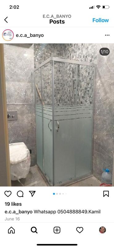 Duş kabinaları, arakəsmələr: Yeni Arakəsmə, Pulsuz çatdırılma — 29