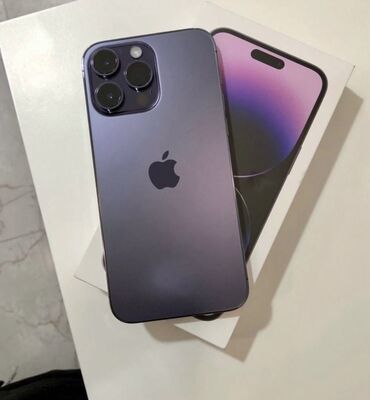 11 про айфон цена бишкек: IPhone 14 Pro Max, Б/у, 128 ГБ, Deep Purple, Защитное стекло, Чехол, Кабель, 85 %