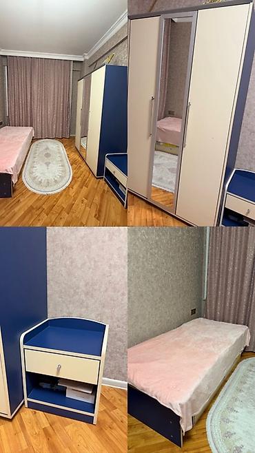 gence qapi: Uşaq/yeniyetmə otağı üçün mebel dəsti Tərkibi: - Tək nəfərlik çarpayı — 1