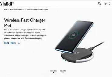Bežični punjači za telefone: Bežični brzi punjač – Qi Wireless Fast Charger Pad (Cellularline) - — 10