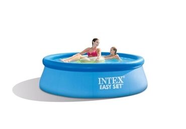 надувной батут: Полунадувной Бассейн Intex Easy Set Pool 305 X 76 СмЛегко и быстро