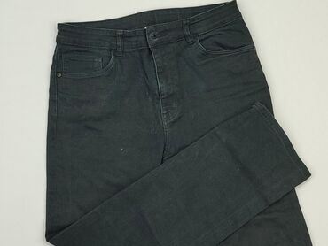 Jeansowe: Spodnie jeansowe, H&M, 15 lat, stan - Dobry