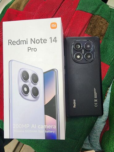 переходник type c hdmi: Redmi, Redmi Note 14 Pro, Б/у, 512 ГБ, цвет - Черный, 2 SIM