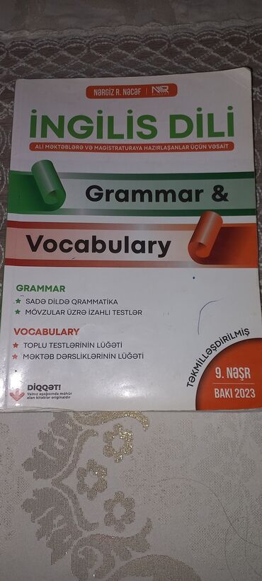 Il 2023
ingilis Qrammatika kitabı