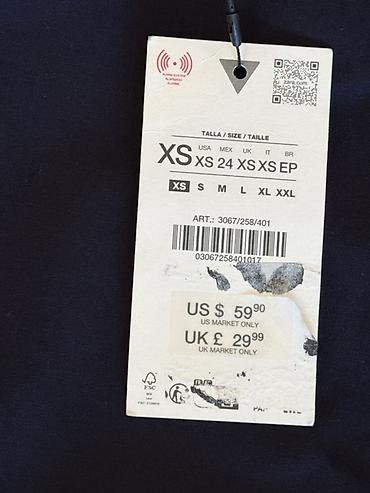 mini etek: Gündəlik don, Mini, Zara, XS — 2