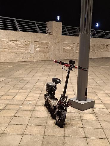 elikdirikli sukuter: Elektrik skuter – off-road təkərlər və oturacaqlı - Güclü — 5