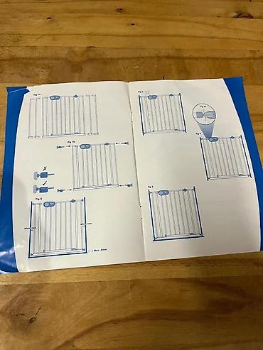 Ostali dečiji nameštaj: Sigurnosna barijera za decu/petite – Safety 1st (metална) - Tip — 8
