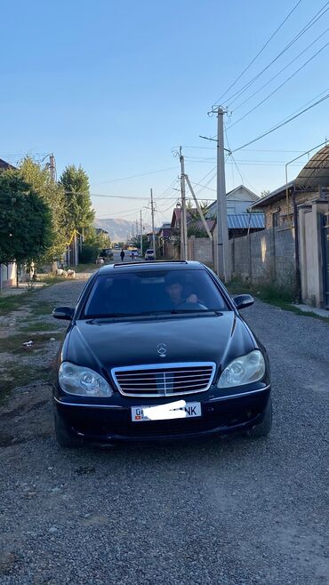 мерс грузопассажирский: Mercedes-Benz S 500: 2003 г., 5 л, Автомат, Бензин, Седан