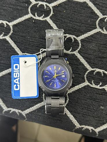 Aksesuarlar: CASIO analoq qol saatı - Korpus: qara rəngli, paslanmayan polad — 3