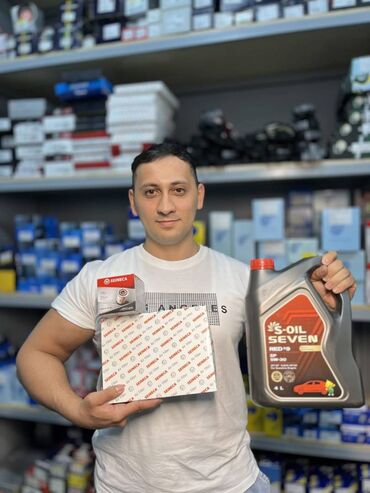 Детали коробки передач: 5w30 S-oil Benzin muherrik ucun yag