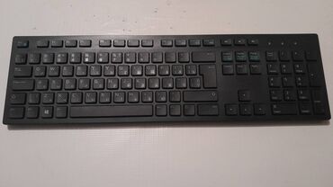 notebook klaviatura satisi: "Dell" simsiz klaviatura satılır