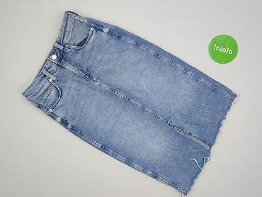 spodnice midi: Denim, Spódnica damska, rozmiar S — 2