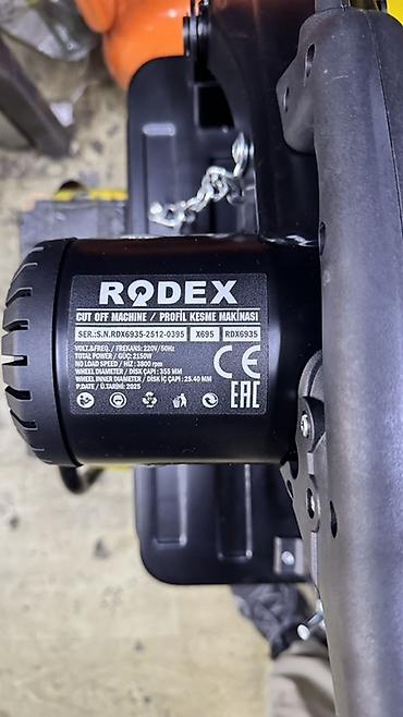 угларезы: Отрезная пила по металлу RODEX (электрическая) - Мощный коллекторный — 6