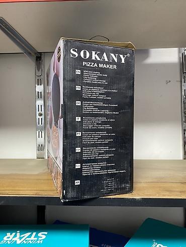 купить печь для пиццы: Пиццамейкер SOKANY SK-08013 - Мощность: 1000 Вт - Двусторонний нагрев — 2