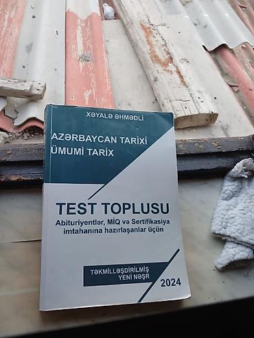 Книги и журналы: Məhsul: “Azərbaycan tarixi, Ümumi tarix – Test Toplusu” Müəllif — 1