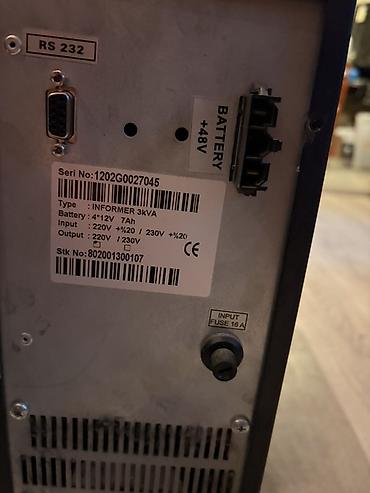 ups 10 kva: Inform UPS – INFORMER 3kVA tam dolu veziyyetde satilir. Məhsul — 3