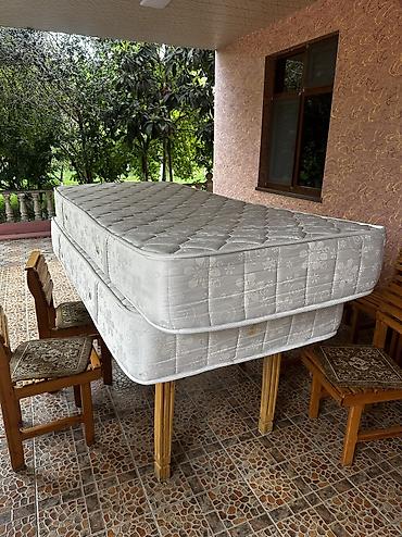 ev t: İşlənmiş, Təknəfərlik çarpayı, Matras ilə, Siyirməsiz — 2