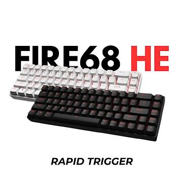 fire: Клавиатура, Проводное подключение, Размер: 65% — 1