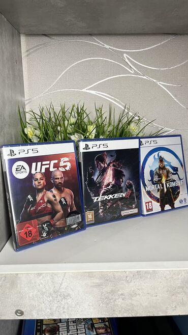 игры на плейстейшн 4: Срочно продаются диски на ps5 НОВЫЕ!ЗАПЕЧАТАННЫЕ! UFC 5-4200с Tekken