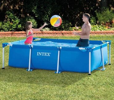 Маски, очки: Новый Каркасный Бассейн Intex, 2.1 - 3 м, 4001 - 4500 л