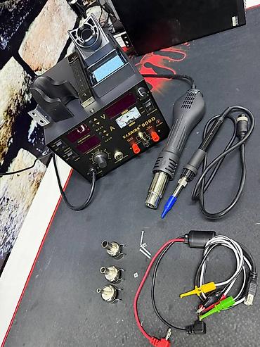 se electronics: Паяльная станция 3-в-1 Xsanke 909D Комплекс для ремонта электроники — 1