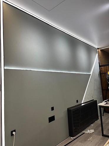 Натяжной потолок: Натяжные потолки с установкой освещения - Одноуровневые натяжные — 6