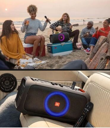 караоке колонка с микрофоном: Аренда караоке Колонку с Микрофоном,! JBL PartyBox On-The-Go на 100