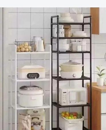 stakleni sto ikea: Višenamenska kuhinjska polica sa kukama i točkićima - Tip — 6
