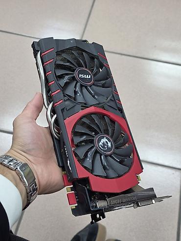 Видеокарта для ПК, Б/у, MSI, GeForce GTX, 4 ГБ