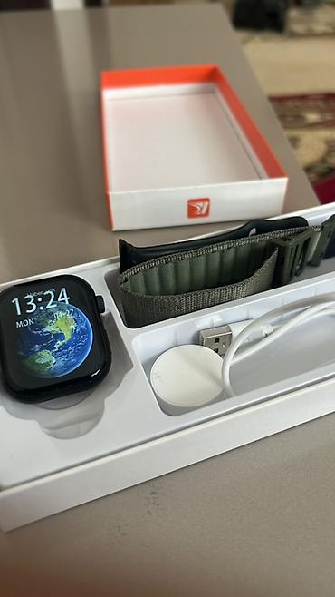 agilli saat: Kegiwear KW09 Ultra 2 ağıllı saat Xüsusiyyətlər: - Toxunmaya həssas — 3