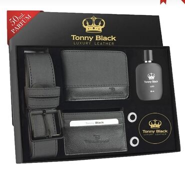 Hədiyyələr: Tonny black hədiyyəlik 5-li dəst🛍️ daxildi: kəmər, kaşelok, kart qabı