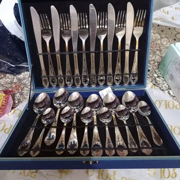 Süfrə ləvazimat dəstləri: Qedimi hamisı tam teze bulud qaşığlari xörek qaşığ destıəri itort — 8