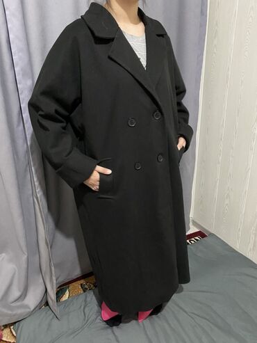 Пальто: Пальто, Зима, Длинная модель, С поясом, L — 2