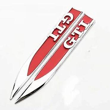 Auto delovi, gume i tjuning: VW GTD znakovi za krilo. Samolepljive oznake za krilo leva i desna — 12