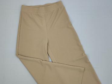 beige color: Spodnie materiałowe damskie, rozmiar S — 1